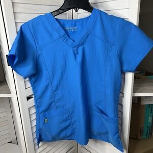 WonderWink Women's Blue Scrub Top